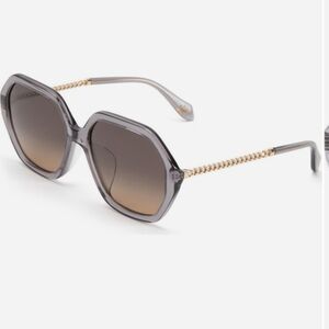 NWT Mohala Noela Low Bridge Wide Width 58mm Polarized Oversized Sunglasses